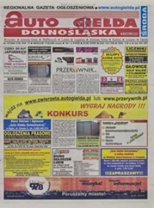 Auto Giełda Dolnośląska : regionalna gazeta ogłoszeniowa, 2008, nr 107 (1795) [17.09]