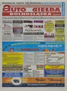 Auto Giełda Dolnośląska : regionalna gazeta ogłoszeniowa, 2008, nr 110 (1798) [24.09]