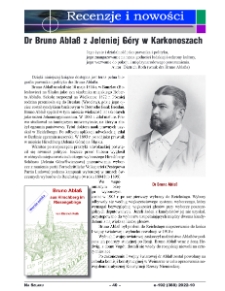 Dr Bruno Abla&szlig; z Jeleniej G&oacute;ry w Karkonoszach [Dokument elektroniczny]