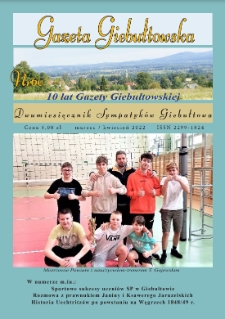Gazeta Giebułtowska : dwumiesięcznik sympatyków Giebułtowa, 2022, nr 60