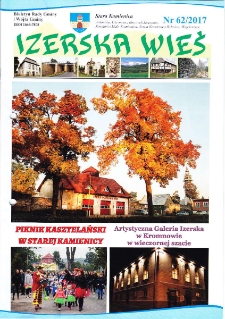 Izerska Wieś : Biuletyn Rady Gminy i Wójta Gminy, 2017, nr 62 [Dokument elektroniczny]