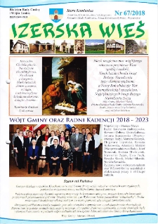 Izerska Wieś : Biuletyn Rady Gminy i Wójta Gminy, 2018, nr 67 [Dokument elektroniczny]