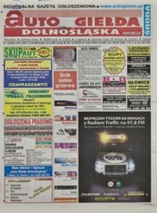 Auto Giełda Dolnośląska : regionalna gazeta ogłoszeniowa, 2008, nr 122 (1810) [22.10]
