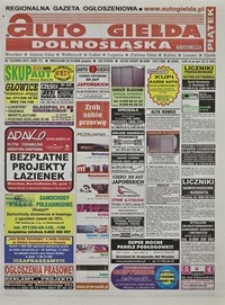 Auto Giełda Dolnośląska : regionalna gazeta ogłoszeniowa, 2008, nr 123 (1811) [24.10]