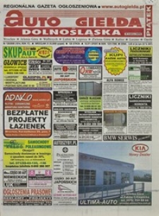 Auto Giełda Dolnośląska : regionalna gazeta ogłoszeniowa, 2008, nr 126 (1814) [31.10]