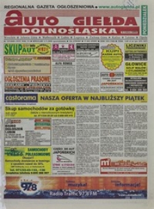 Auto Giełda Dolnośląska : regionalna gazeta ogłoszeniowa, 2008, nr 127 (1815) [3.11]