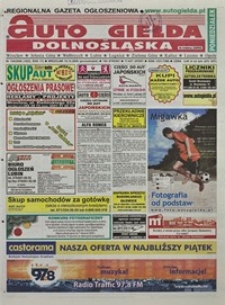 Auto Giełda Dolnośląska : regionalna gazeta ogłoszeniowa, 2008, nr 144 (1832) [15.12]