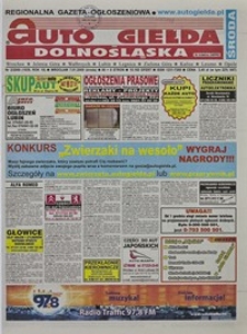 Auto Giełda Dolnośląska : regionalna gazeta ogłoszeniowa, 2009, nr 2 (1839) [7.01]