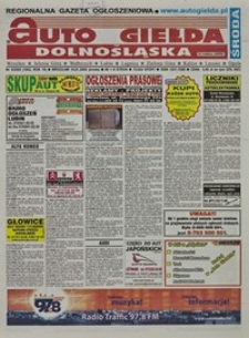 Auto Giełda Dolnośląska : regionalna gazeta ogłoszeniowa, 2009, nr 5 (1842) [14.01]
