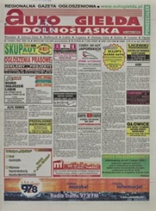 Auto Giełda Dolnośląska : regionalna gazeta ogłoszeniowa, 2009, nr 13 (1850) [2.02]