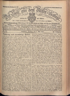 Der Bote aus dem Riesen-Gebirge : Zeitung für alle Stände, R. 95, 1907, nr 103