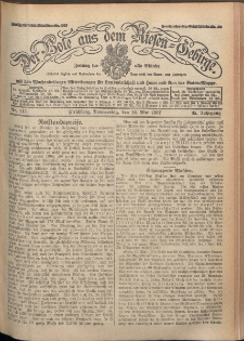 Der Bote aus dem Riesen-Gebirge : Zeitung für alle Stände, R. 95, 1907, nr 113