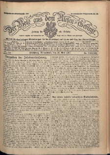 Der Bote aus dem Riesen-Gebirge : Zeitung für alle Stände, R. 95, 1907, nr 115