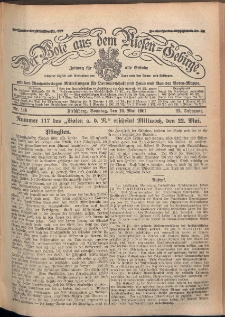 Der Bote aus dem Riesen-Gebirge : Zeitung für alle Stände, R. 95, 1907, nr 116