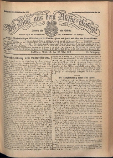 Der Bote aus dem Riesen-Gebirge : Zeitung für alle Stände, R. 95, 1907, nr 117