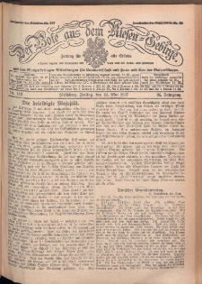 Der Bote aus dem Riesen-Gebirge : Zeitung für alle Stände, R. 95, 1907, nr 119