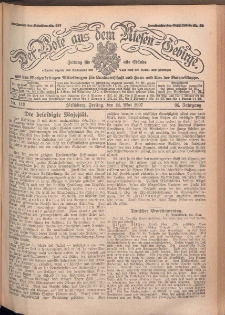 Der Bote aus dem Riesen-Gebirge : Zeitung für alle Stände, R. 95, 1907, nr 119