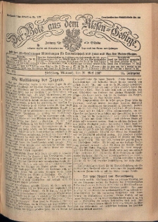 Der Bote aus dem Riesen-Gebirge : Zeitung für alle Stände, R. 95, 1907, nr 123