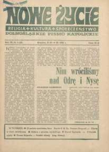 Nowe Życie :dolnośląskie pismo katolickie : religia, kultura, społeczeństwo, 1985, nr 4 (42)