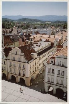 Jelenia G&oacute;ra - widok z wieży ratusza (fot. 6) [Dokument ikonograficzny]