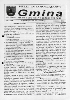 Gmina : biuletyn samorządowy : pismo Rady Gminy Jeżów Sudecki, 2008, nr 73