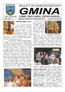 Gmina : biuletyn samorządowy : pismo Rady Gminy Jeżów Sudecki, 2012, nr 98