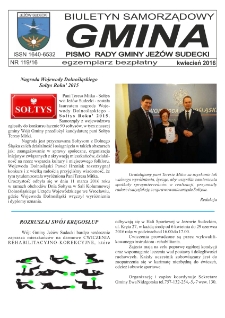 Gmina : biuletyn samorządowy : pismo Rady Gminy Jeż&oacute;w Sudecki, 2016, nr 119