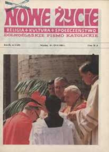 Nowe Życie :dolnośląskie pismo katolickie : religia, kultura, społeczeństwo, 1985, nr 12 (50)