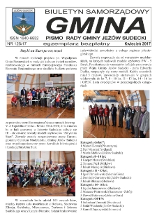 Gmina : biuletyn samorządowy : pismo Rady Gminy Jeż&oacute;w Sudecki, 2017, nr 125