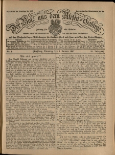 Der Bote aus dem Riesen-Gebirge : Zeitung für alle Stände, R. 95, 1907, nr 6