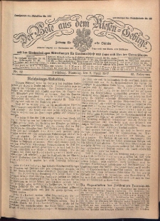 Der Bote aus dem Riesen-Gebirge : Zeitung für alle Stände, R. 95, 1907, nr 82