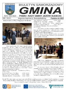 Gmina : biuletyn samorządowy : pismo Rady Gminy Jeżów Sudecki, 2021, nr 150