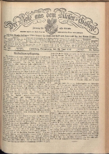Der Bote aus dem Riesen-Gebirge : Zeitung für alle Stände, R. 95, 1907, nr 142
