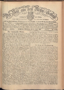Der Bote aus dem Riesen-Gebirge : Zeitung für alle Stände, R. 95, 1907, nr 147