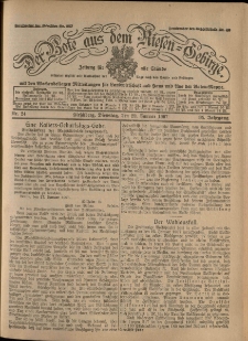 Der Bote aus dem Riesen-Gebirge : Zeitung für alle Stände, R. 95, 1907, nr 24