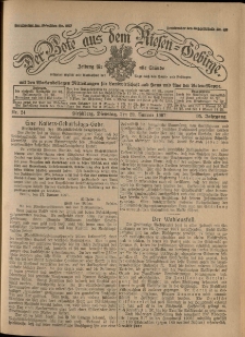 Der Bote aus dem Riesen-Gebirge : Zeitung für alle Stände, R. 95, 1907, nr 24