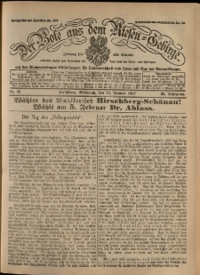 Der Bote aus dem Riesen-Gebirge : Zeitung f&uuml;r alle St&auml;nde, R. 95, 1907, nr 25