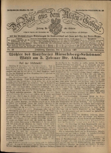 Der Bote aus dem Riesen-Gebirge : Zeitung für alle Stände, R. 95, 1907, nr 29