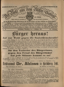 Der Bote aus dem Riesen-Gebirge : Zeitung für alle Stände, R. 95, 1907, nr 30
