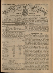 Der Bote aus dem Riesen-Gebirge : Zeitung für alle Stände, R. 95, 1907, nr 31