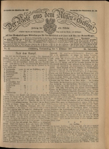 Der Bote aus dem Riesen-Gebirge : Zeitung für alle Stände, R. 95, 1907, nr 32