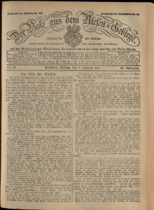 Der Bote aus dem Riesen-Gebirge : Zeitung für alle Stände, R. 95, 1907, nr 33