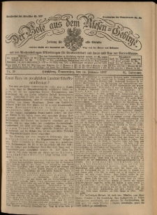 Der Bote aus dem Riesen-Gebirge : Zeitung für alle Stände, R. 95, 1907, nr 38