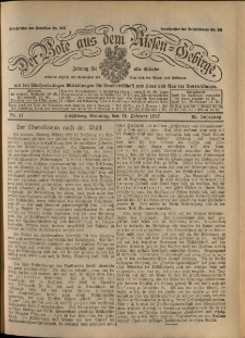 Der Bote aus dem Riesen-Gebirge : Zeitung für alle Stände, R. 95, 1907, nr 47