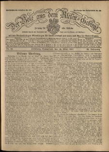 Der Bote aus dem Riesen-Gebirge : Zeitung f&uuml;r alle St&auml;nde, R. 95, 1907, nr 64