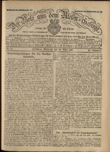 Der Bote aus dem Riesen-Gebirge : Zeitung für alle Stände, R. 95, 1907, nr 67