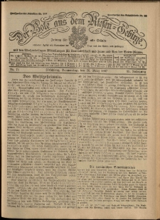 Der Bote aus dem Riesen-Gebirge : Zeitung f&uuml;r alle St&auml;nde, R. 95, 1907, nr 74