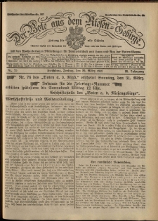 Der Bote aus dem Riesen-Gebirge : Zeitung für alle Stände, R. 95, 1907, nr 75