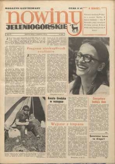 Nowiny Jeleniogórskie : magazyn ilustrowany, R. 16, 1973, nr 31 (784)