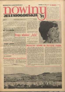Nowiny Jeleniogórskie : magazyn ilustrowany, R. 16, 1973, nr 32 (785)